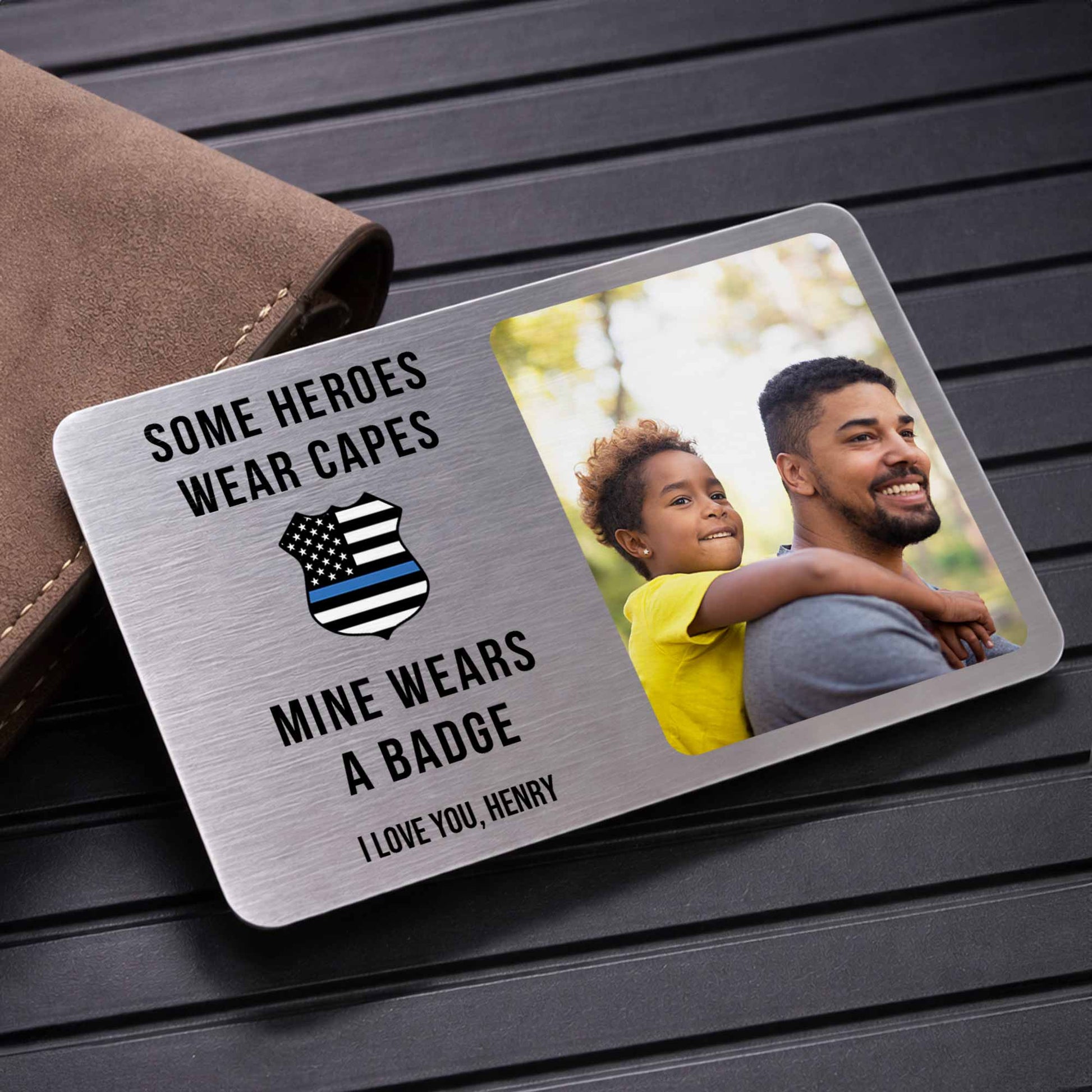 Wallet Card gift-ready design for Dad