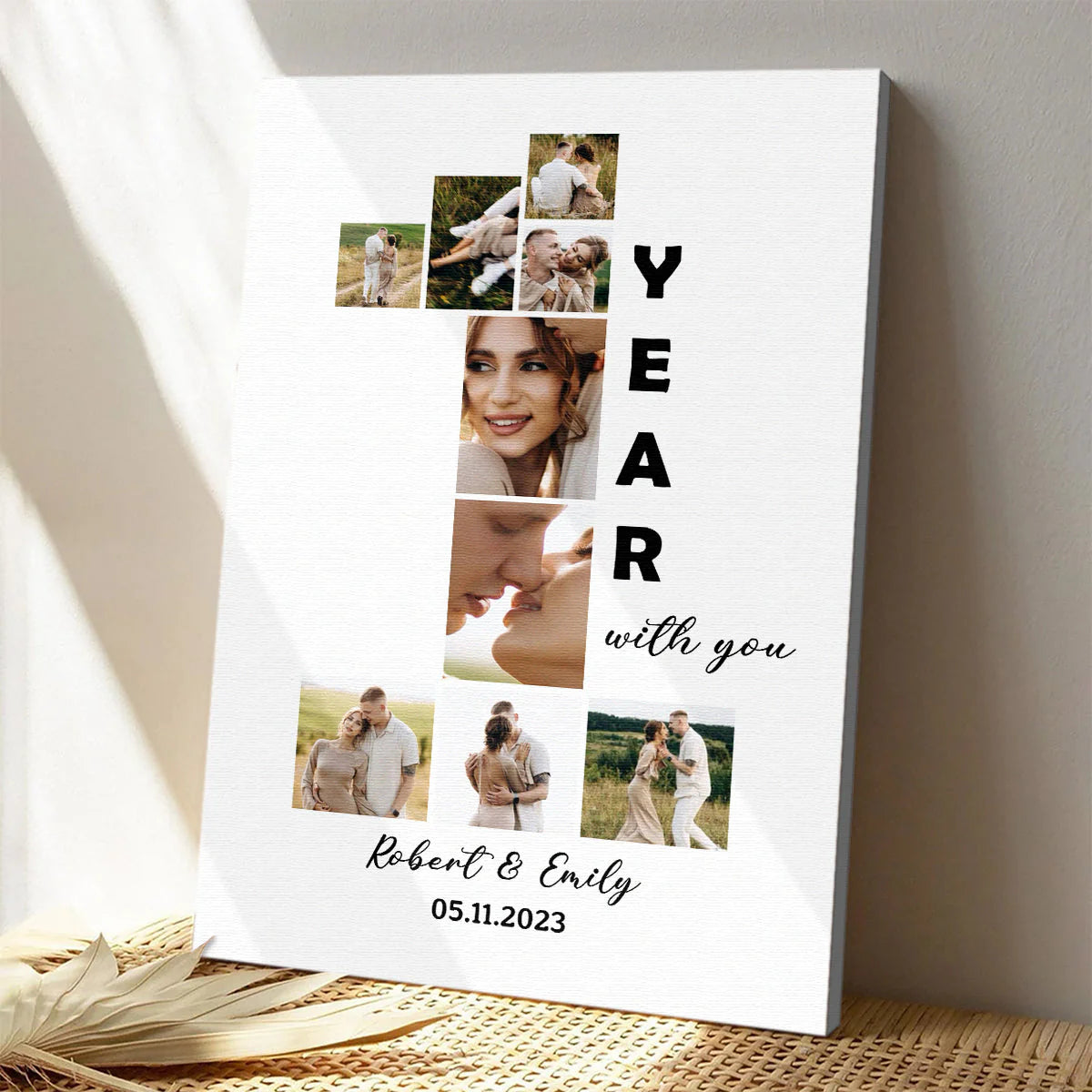 Canvas / Poster gift-ready design for Couples