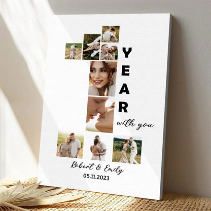 Canvas / Poster gift-ready design for Couples