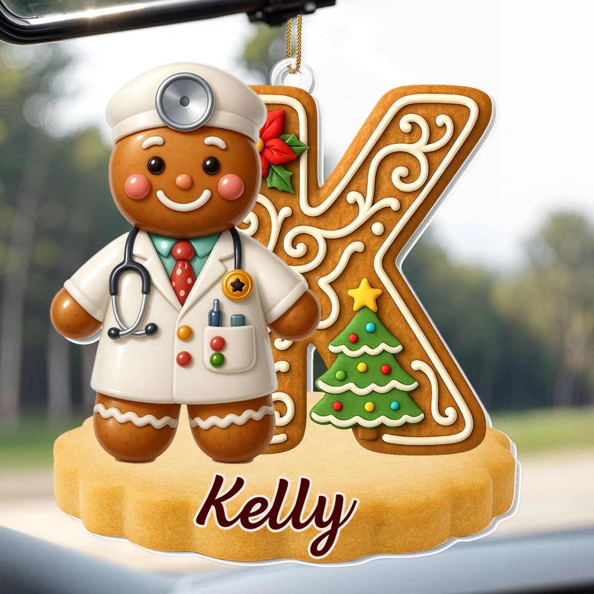 Celebrate The Festive Season With A Gingerbread Doctor Ornament