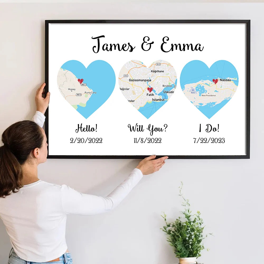 Personalized Relationship Map Canvas personalization view for Couples