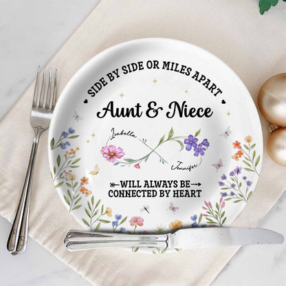 Side By Side Or Miles Apart, Aunt & Niece Connected By Heart
