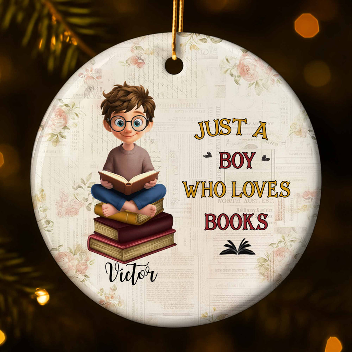 Just A Girl Who Loves Books, Girl With Books