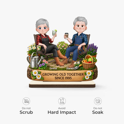 Plaque gift-ready design for Couples
