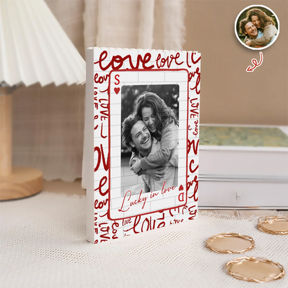 Toy / Plaything material and size view - Custom Photo Building Blocks