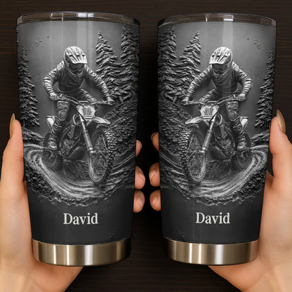 Experience The Thrill Of The Ride, Motorcycle And Rider