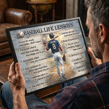 Canvas / Poster gift-ready design for Dad