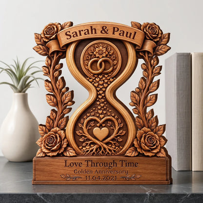 Plaque gift-ready design for Couples