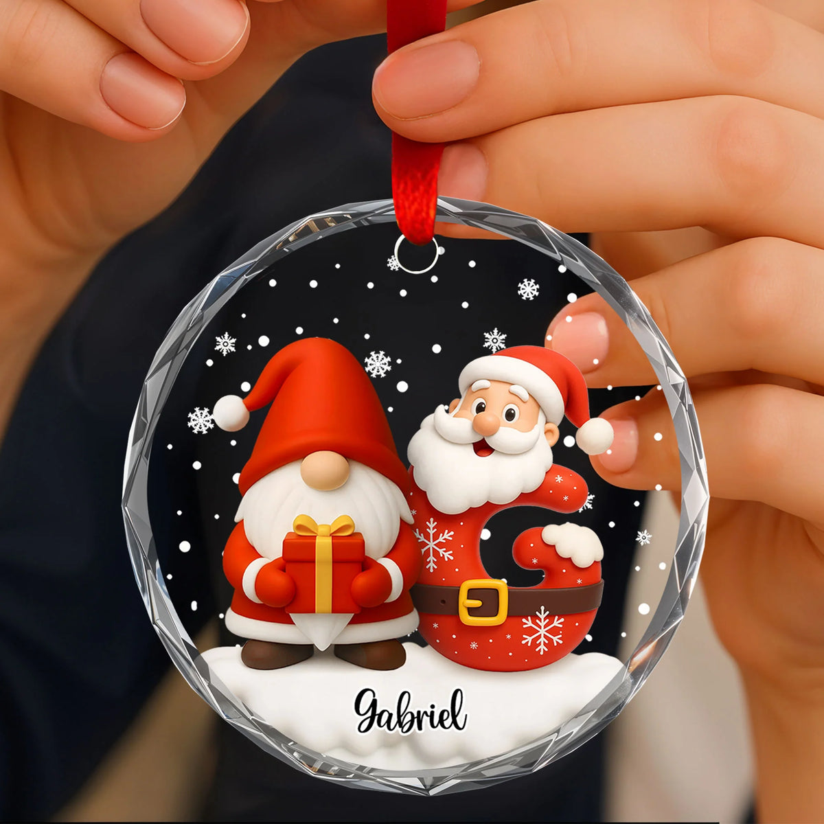Capture The Magic Of Christmas Santa And Gnome