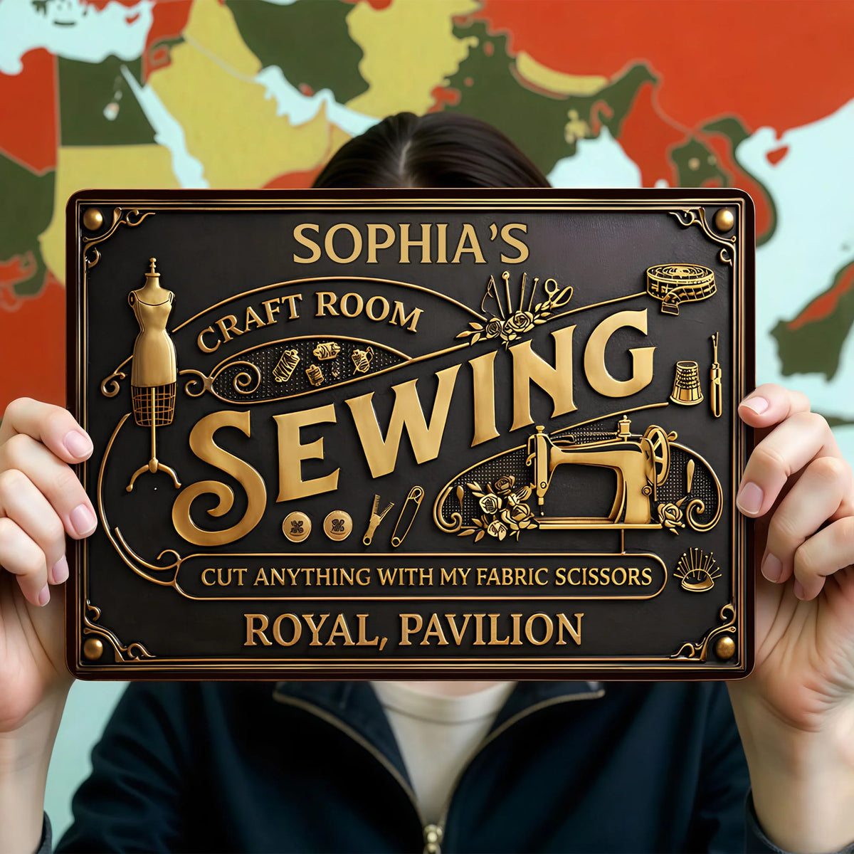 Cut Anything With My Fabric Scissors, Sewing Room Decor