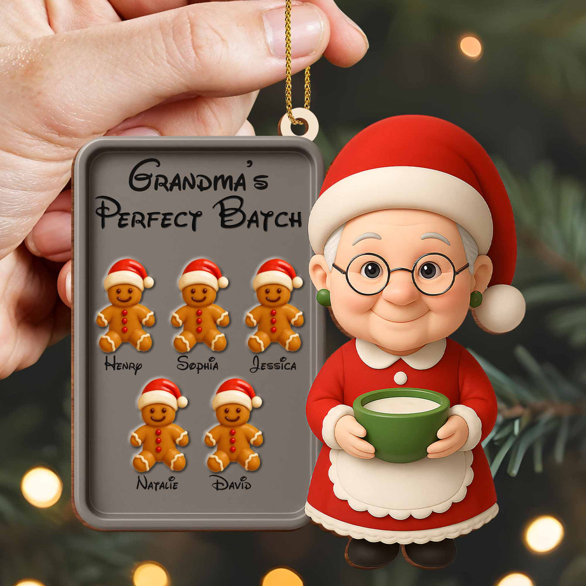 Celebrate Festive Season With Grandma And Gingerbread Cookies