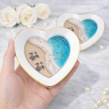 Personalized Jewelry Dish for Wife with personalized design details for meaningful gifting image 8