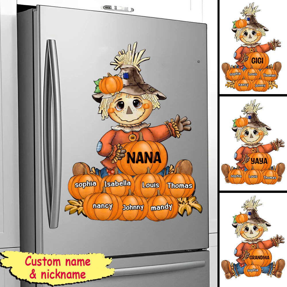 Custom Pumpkin Patch Grandma Decal personalization view for Grandma