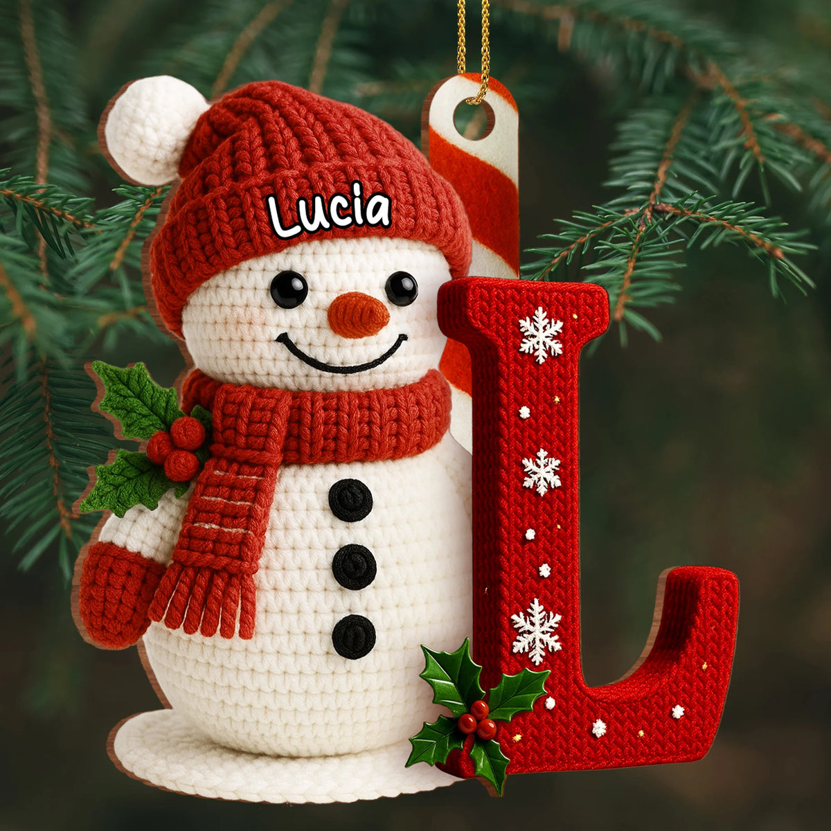 Celebrate The Joyful Winter Season With Snowman And Snowflakes
