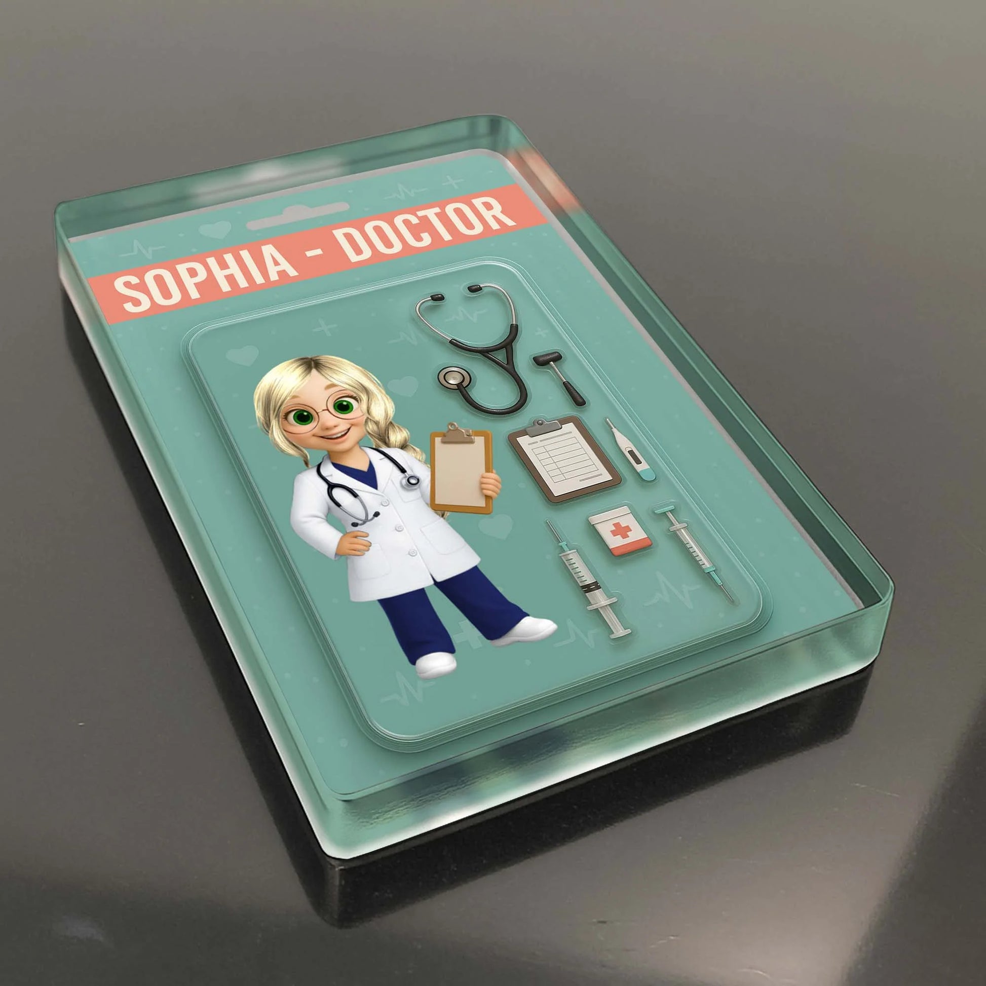 Plaque gift-ready design for Nurse