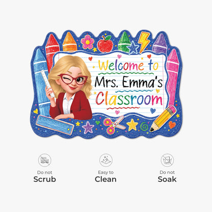Doormat gift-ready design for Teacher