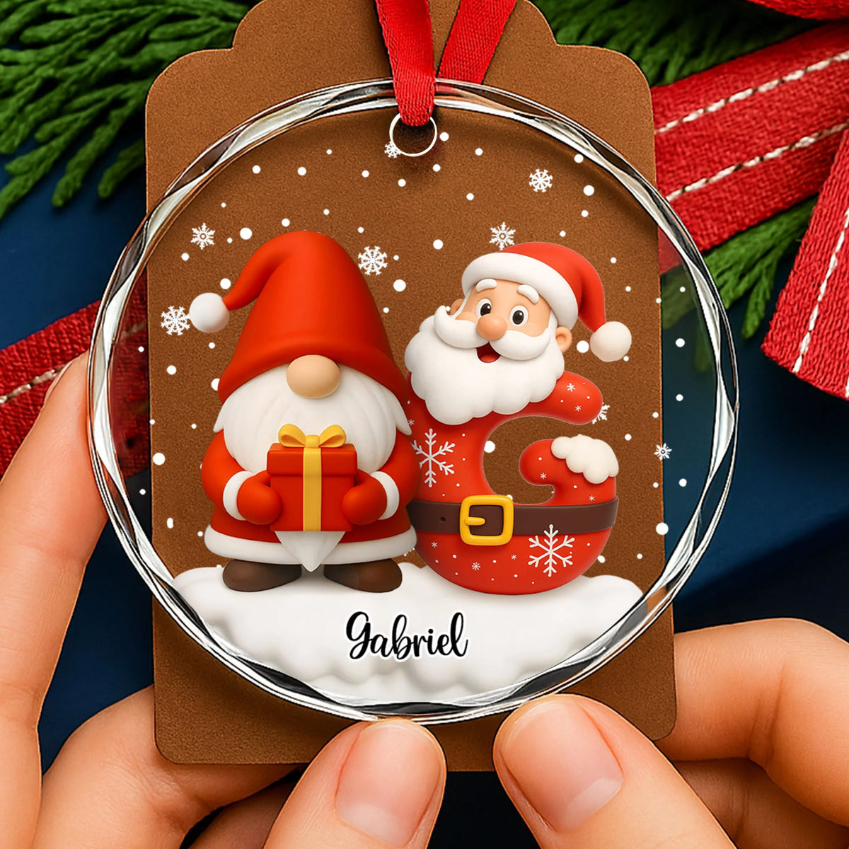 Capture The Magic Of Christmas Santa And Gnome