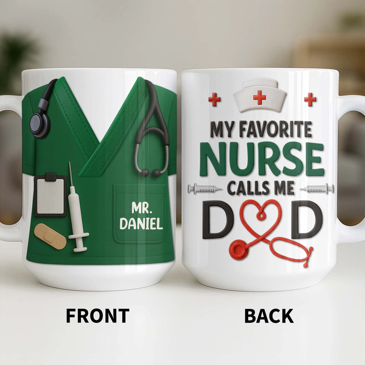 Customizable Nursing Professional Design