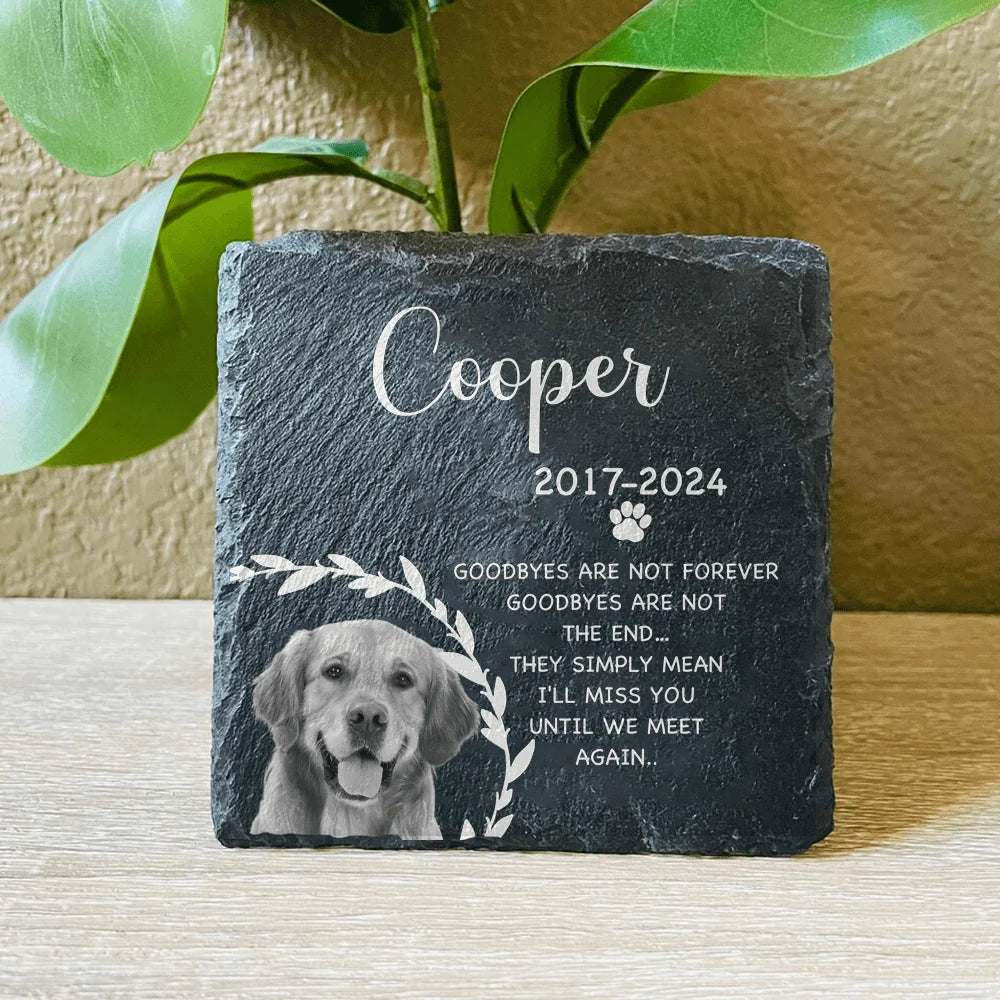 PRINTS10 Goodbyes Are Not Forever Stole Dog Stone 891519