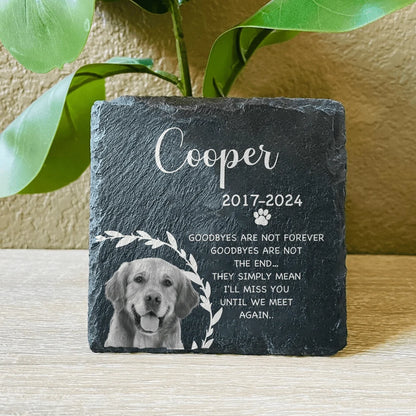 PRINTS10 Goodbyes Are Not Forever Stole Dog Stone 891519