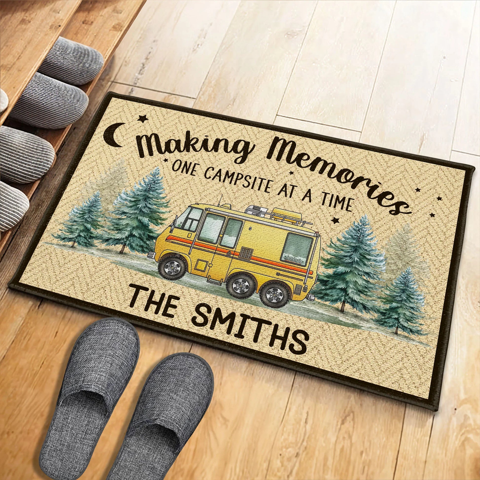Doormat gift-ready design for Family