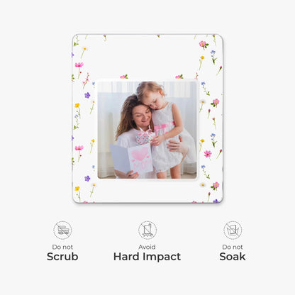 I Love You Custom Photo Acrylic Magnet - Personalized Keepsake Gift for Mom, Dad & Grandma