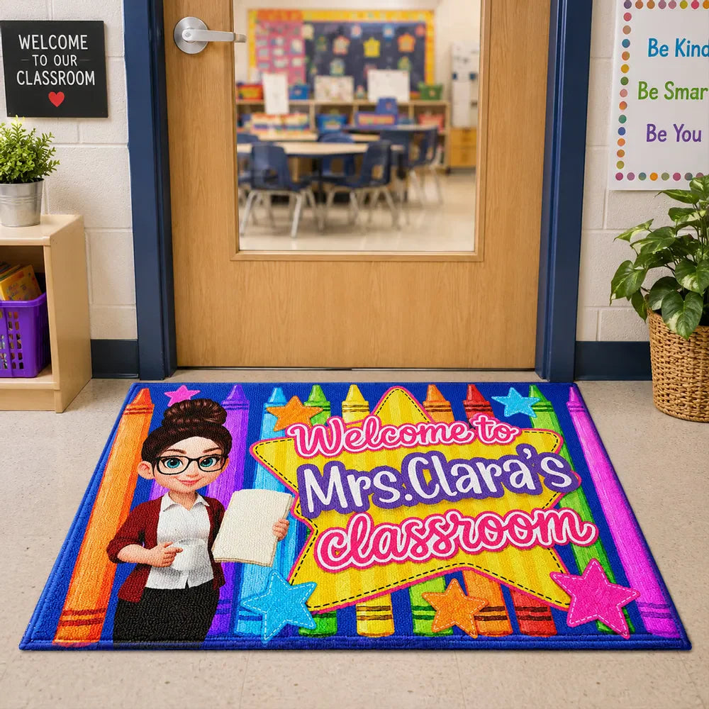 Doormat gift-ready design for Teacher