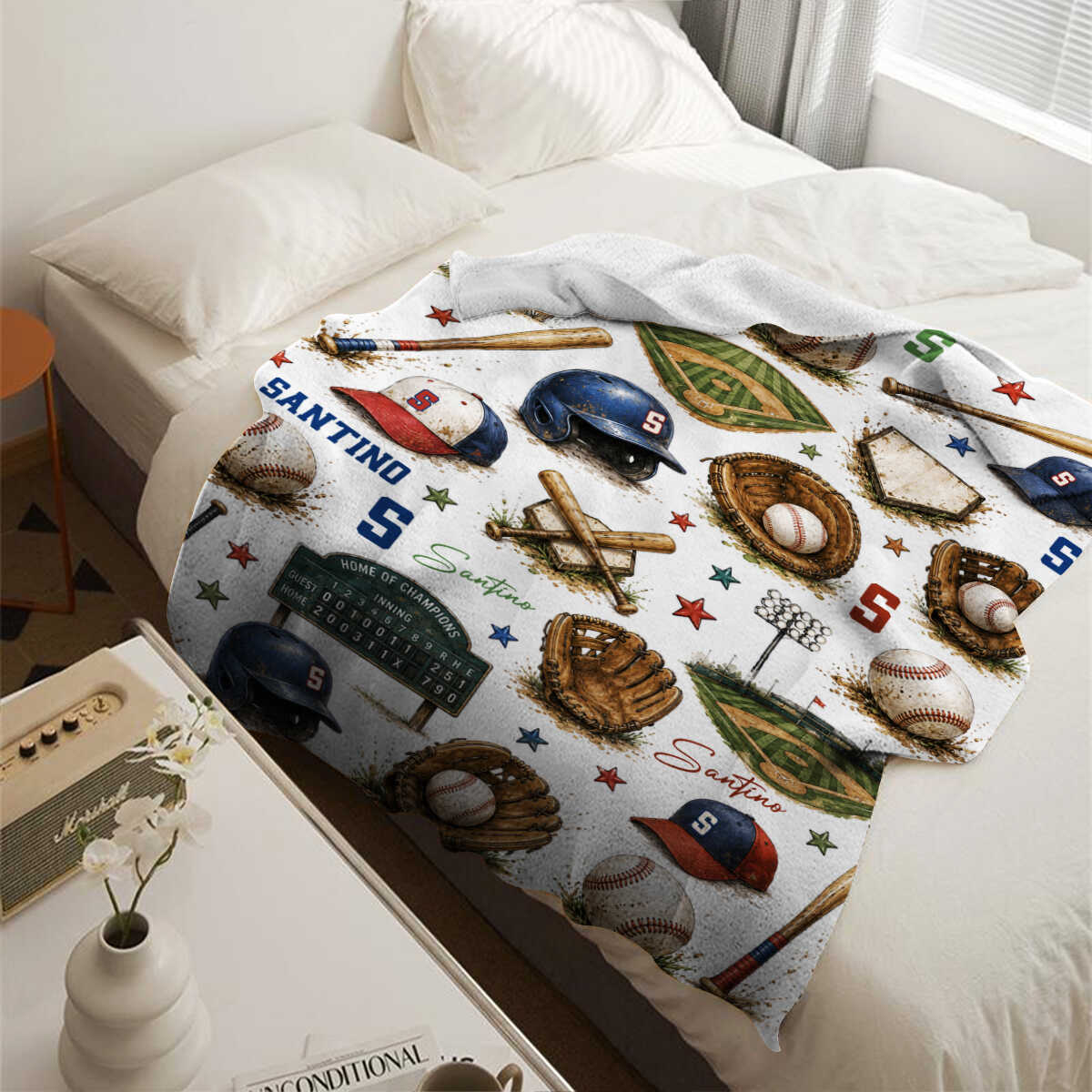 Blanket gift-ready design for Son/Grandson