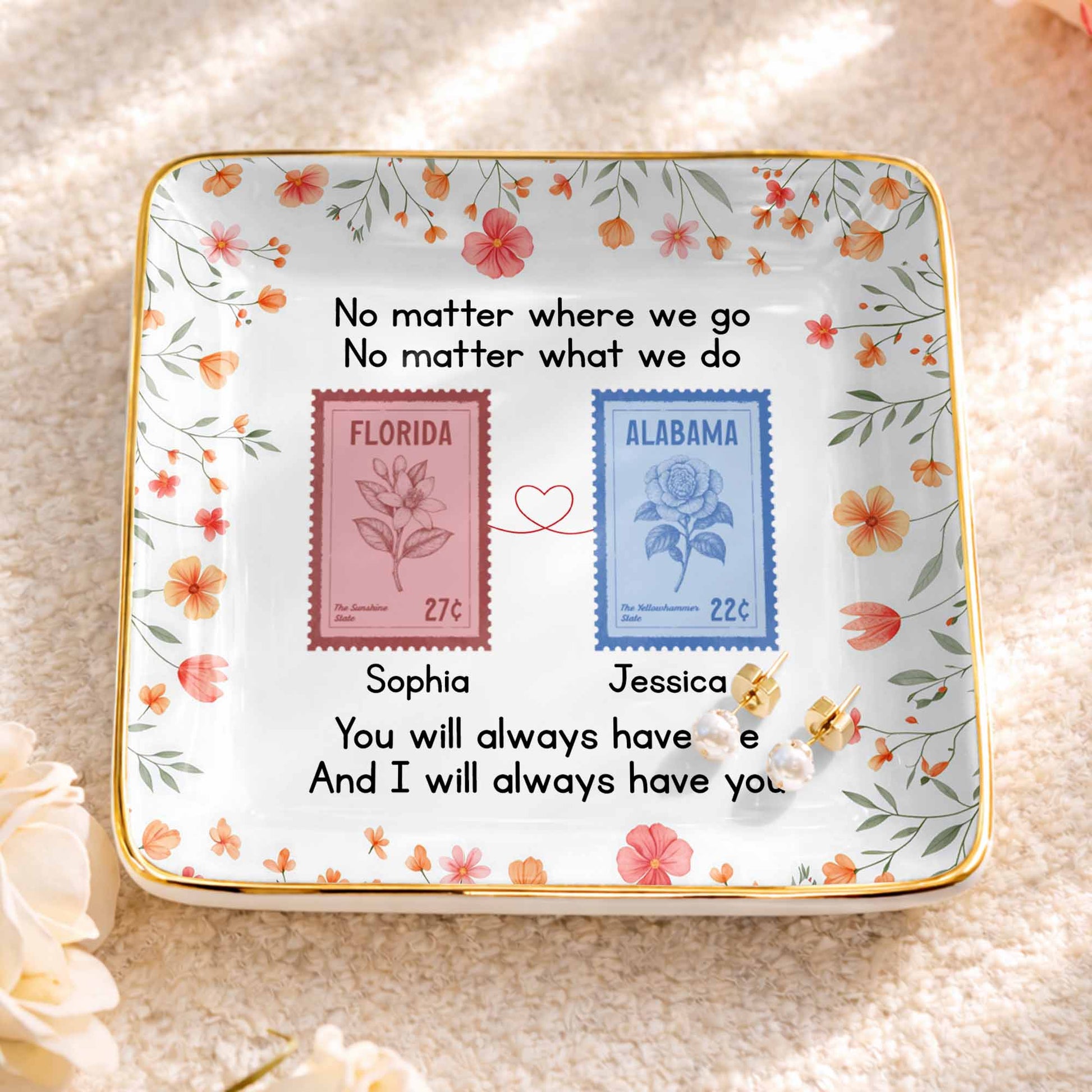 Jewelry Dish detail view for Best Friends
