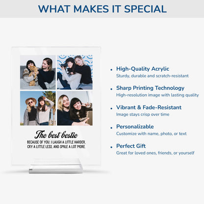 Plaque gift-ready design for Best Friends
