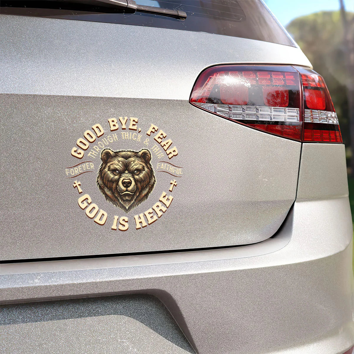 Faith Car Decal Sticker personalization view for Dad