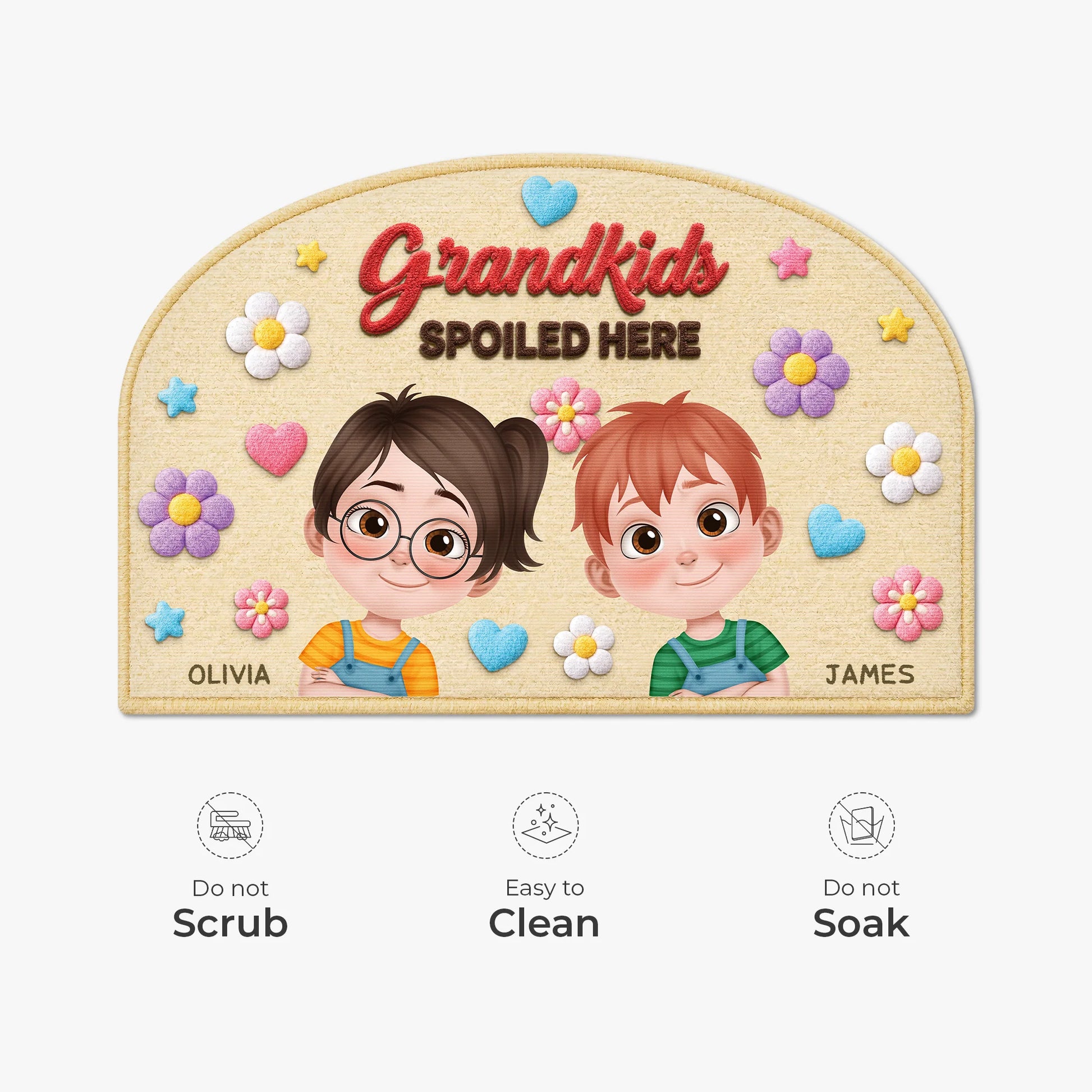 Doormat gift-ready design for Grandma