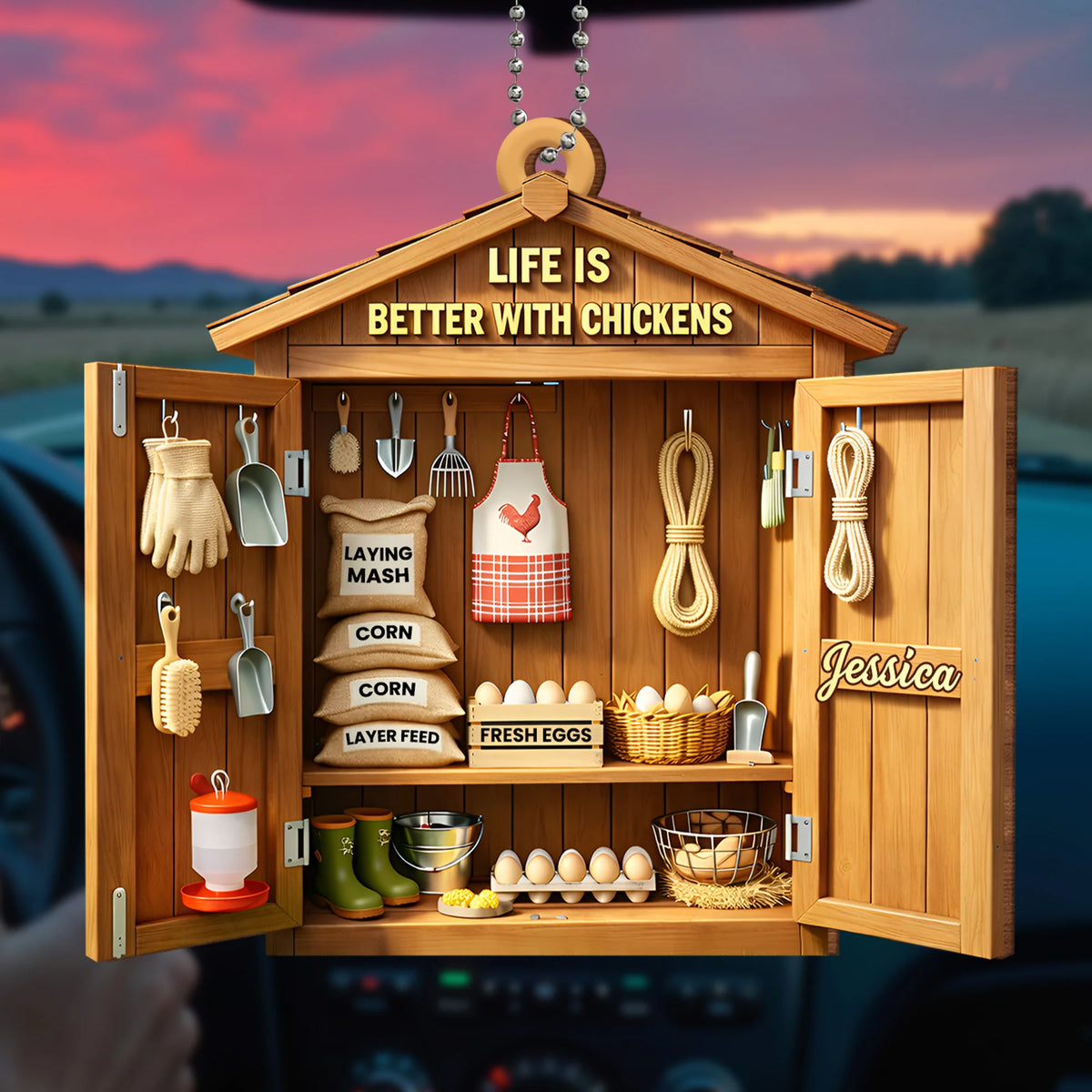 Life Is Better With Chickens, Farm Life Essentials