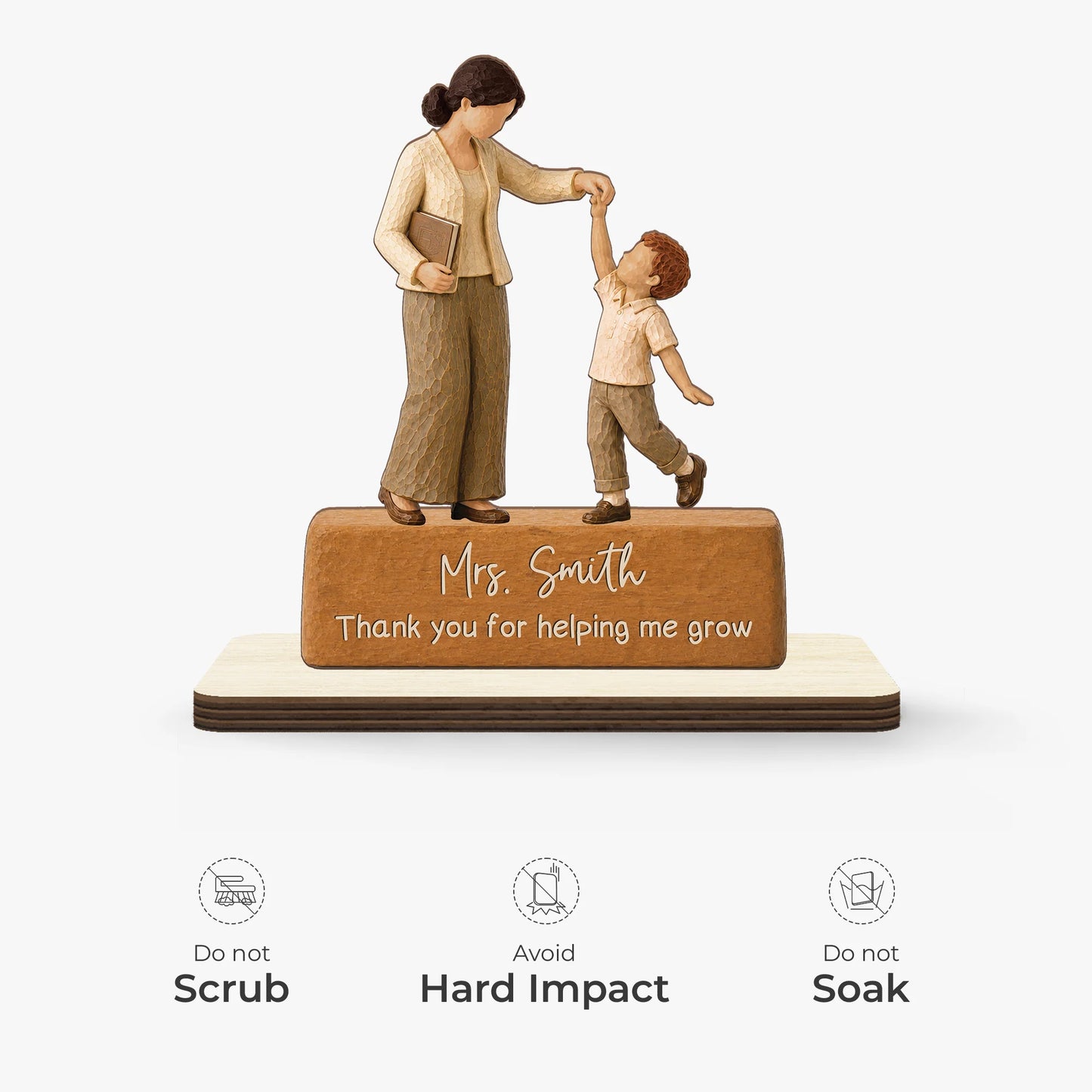 Wood Sign gift-ready design for Teacher