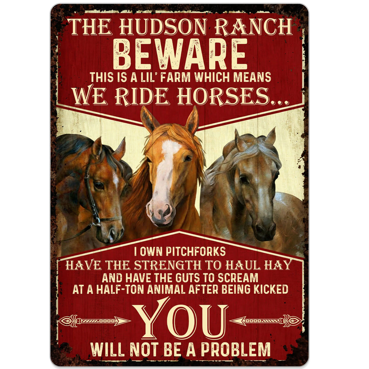 Beware This Is A Lil' Farm Which Means We Ride Horses