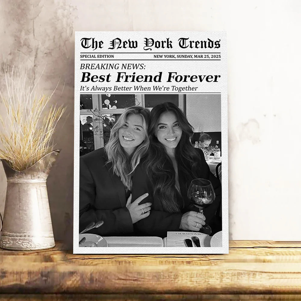 Canvas / Poster detail view for Best Friends