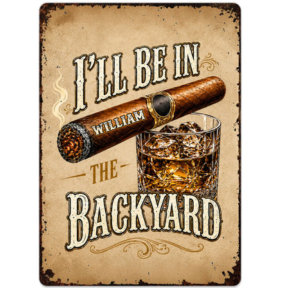 Personalized Man Cave Sign for Dad with personalized design details for meaningful gifting image 10