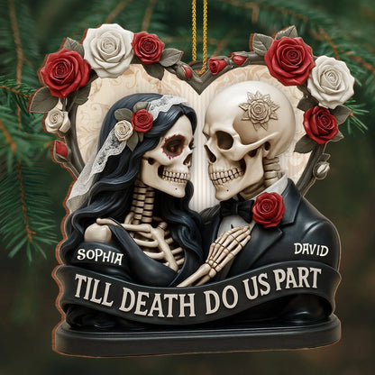 Wooden Ornament gift-ready design for Couples