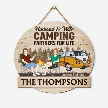 Personalized Wood Sign for Husband with personalized design details for meaningful gifting