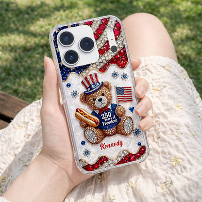 Patriotic Clear Phone Case personalization view for Yourself