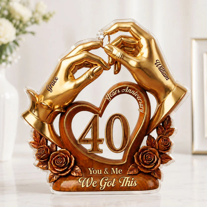 Plaque gift-ready design for Wife
