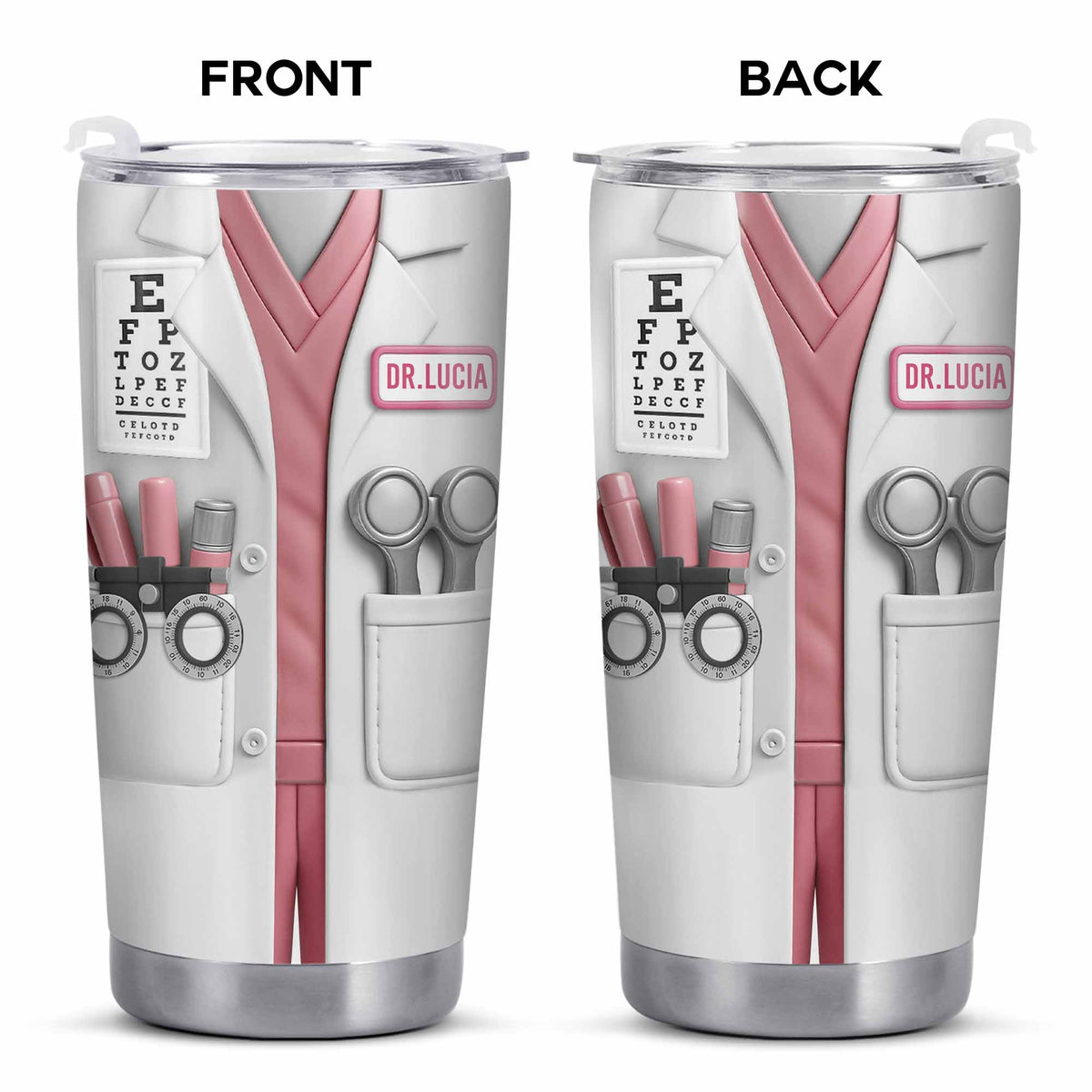 Personalized Medical Tumbler For Healthcare Professionals