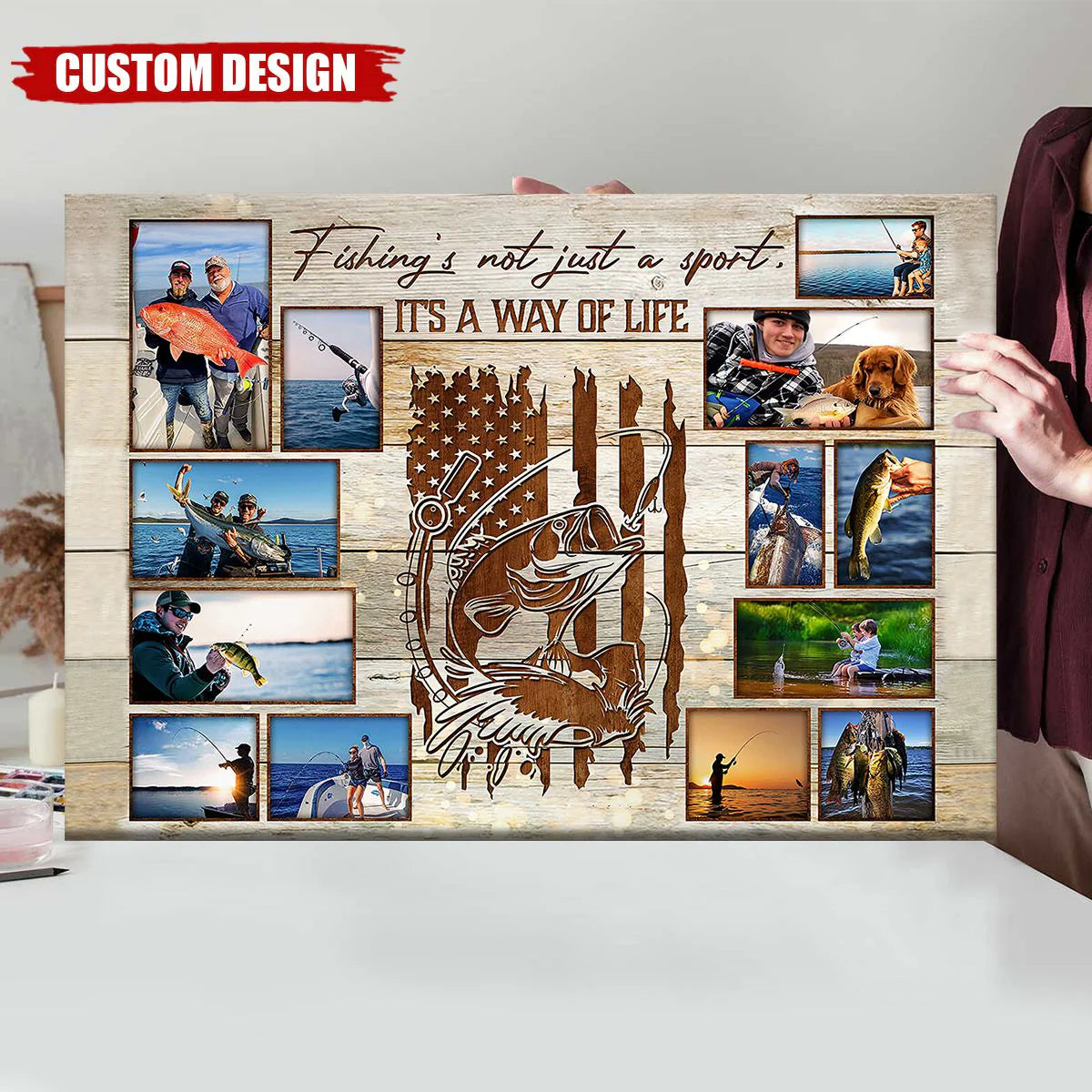 Canvas / Poster gift-ready design for Dad