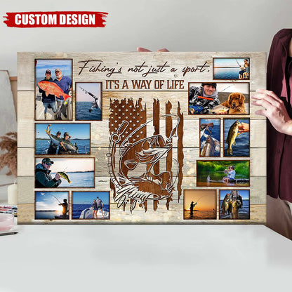 Canvas / Poster gift-ready design for Dad