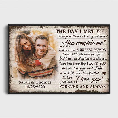 Canvas / Poster detail view for Couples