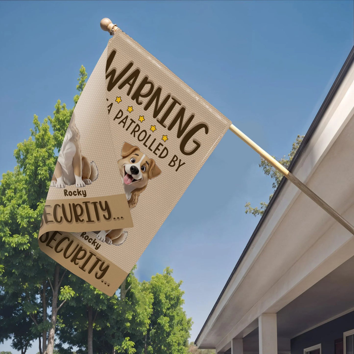 Garden Flag gift-ready design for Dog Lovers