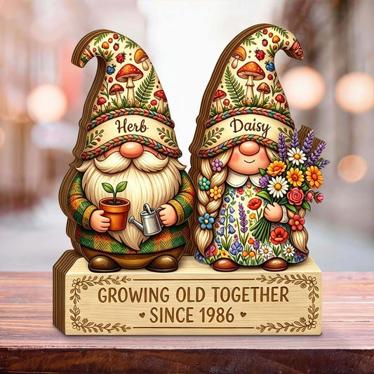 Custom Couples Anniversary Plaque for Wife with personalized design details for meaningful gifting
