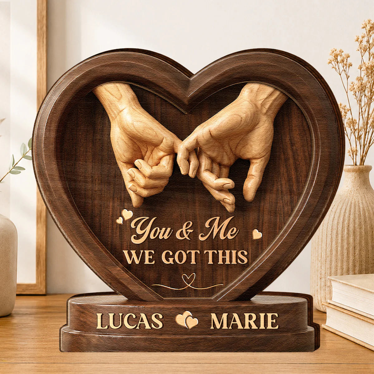 Plaque gift-ready design for Wife