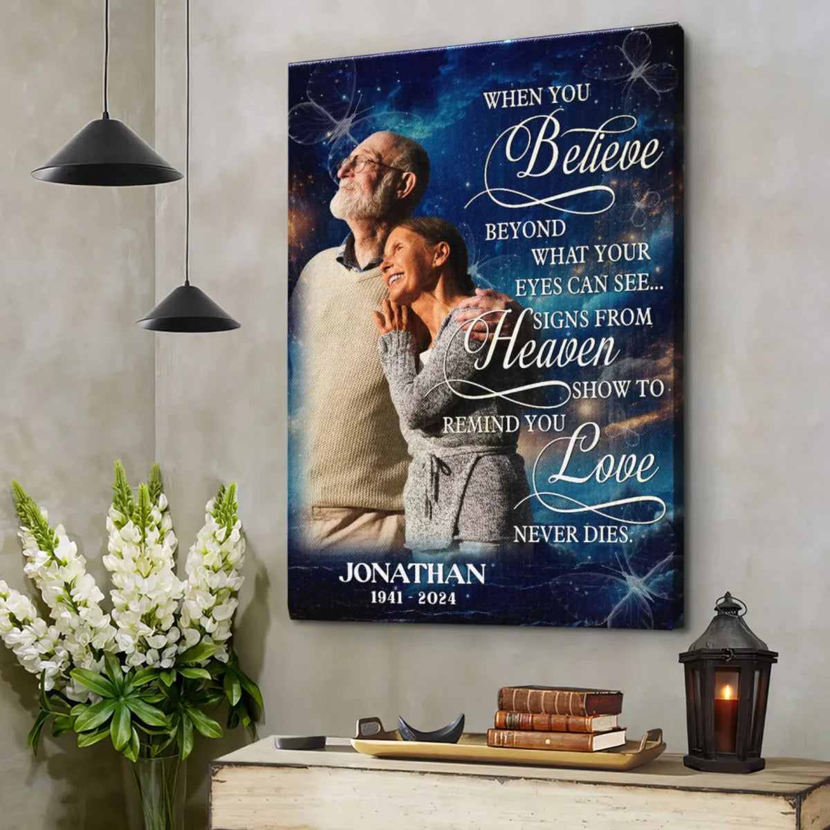 Canvas / Poster gift-ready design for Family