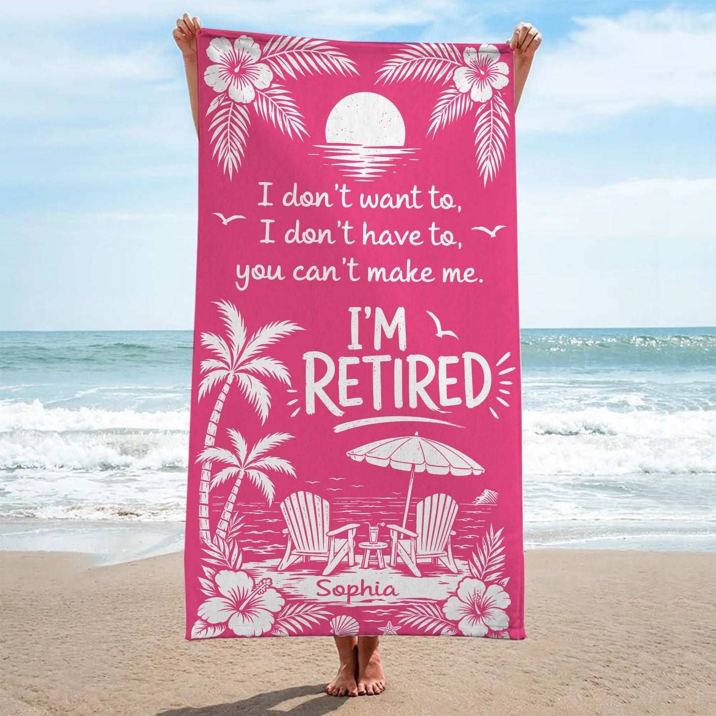 Personalized Retirement Gifts personalization view for Mom